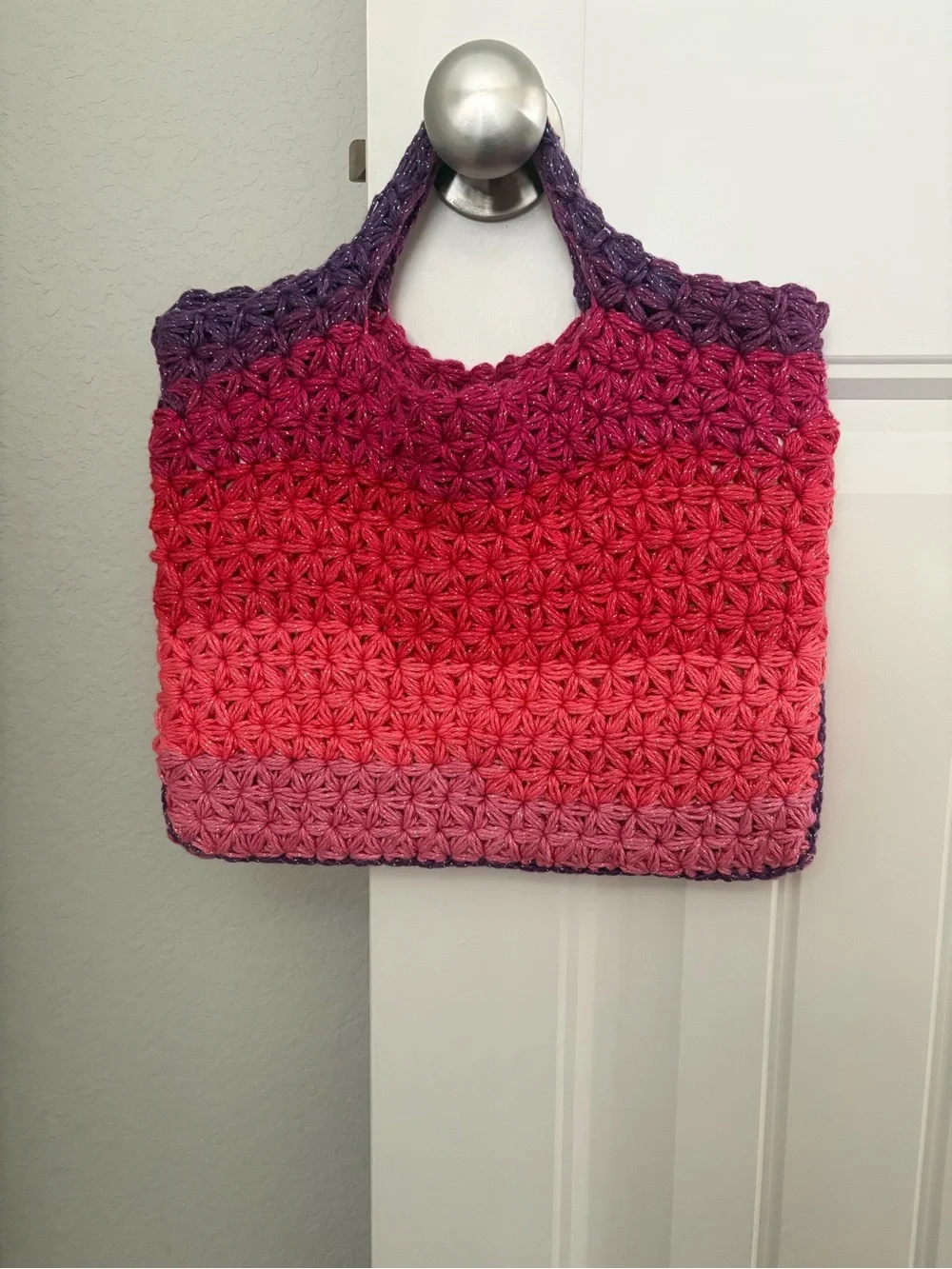 Handmade crocheted laptop